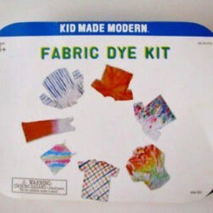 NEW Kid Made Modern Fabric Tie Dye Craft Kit 6 Powder Colors